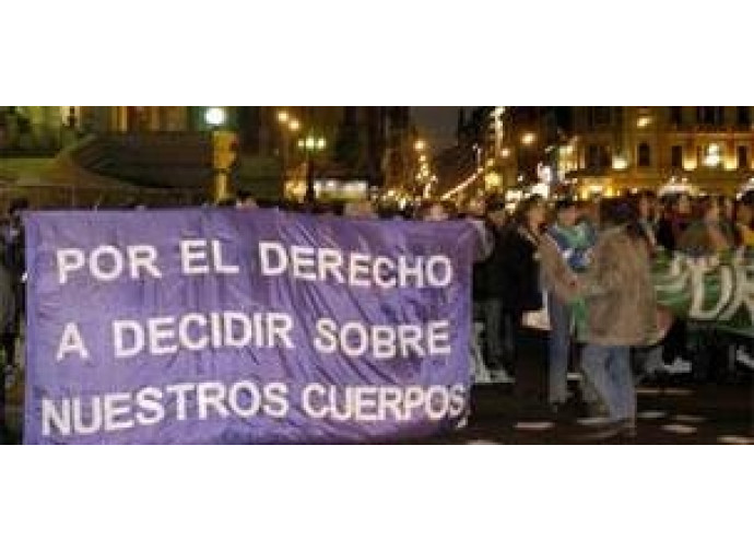 manifestazione pro aborto in America Latina